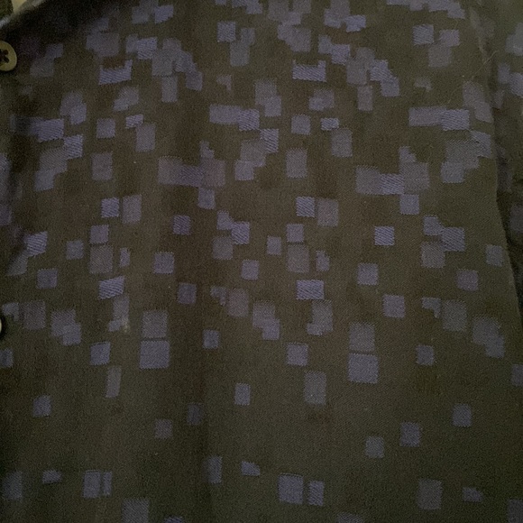 Alfani Platinum 💯 cotton  Men Buttoned Down Shirt - Picture 3 of 5